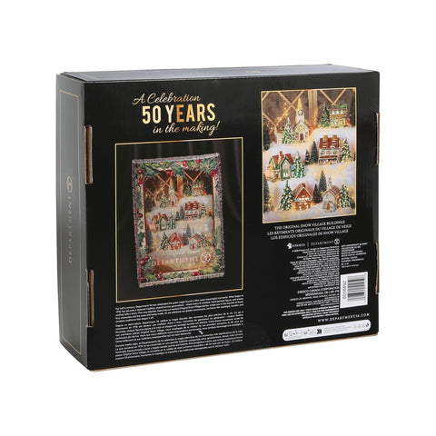 Deparment 56 50th Anniversary Blanket, 60"