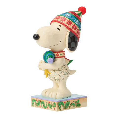 Jim Shore Peanuts Snoopy Hugging Woodstock Figurine, 8"