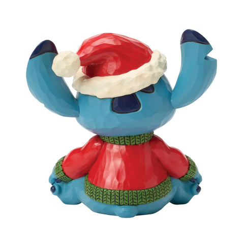 Jim Shore Disney Traditions Stitch Sweater LED Figurine, 7"
