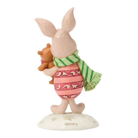 Jim Shore Disney Traditions Piglet Mini Figurine, 3.5"