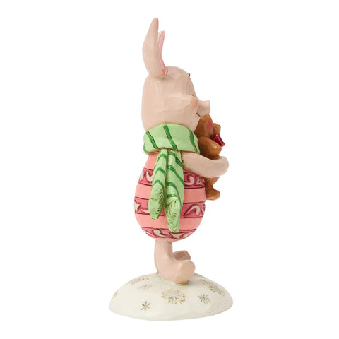 Jim Shore Disney Traditions Piglet Mini Figurine, 3.5"