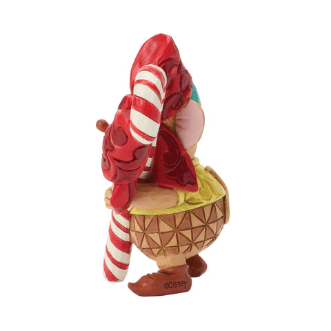 Jim Shore Disney Traditions Gus Candy Cane Mini Figurine, 3.35"