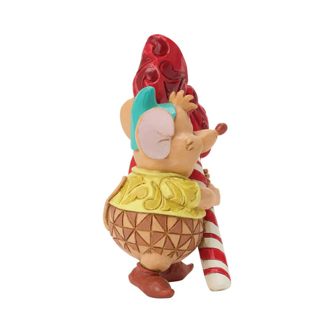 Jim Shore Disney Traditions Gus Candy Cane Mini Figurine, 3.35"