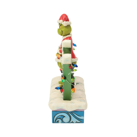 Jim Shore Grinchy Word Figurine, 6"