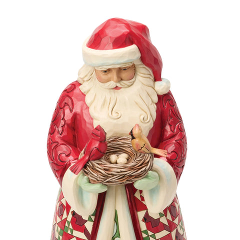 Jim Shore Heartwood Creek Collector Edition Santa Figurine, 14.5"