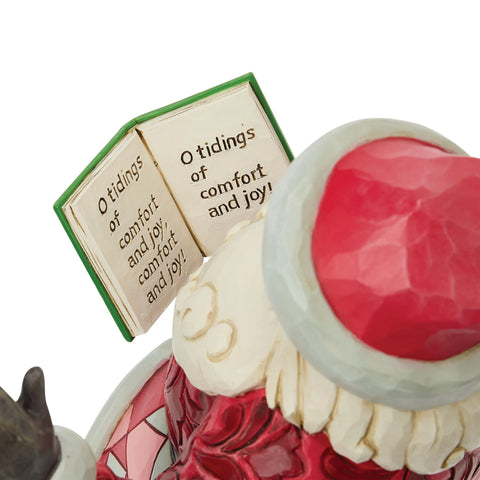 Jim Shore Heartwood Creek Song Santa Figurine, 10.5"