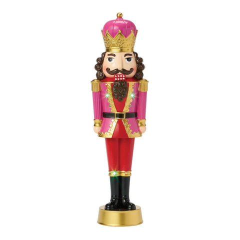 Candy Lit Musical Nutcracker, 14.5"