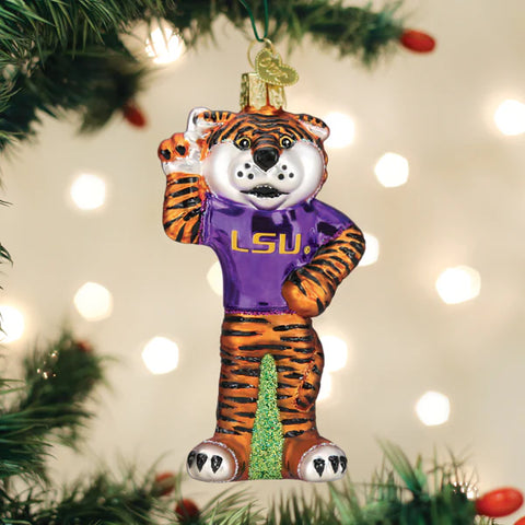 LSU Mike the Tiger Ornament