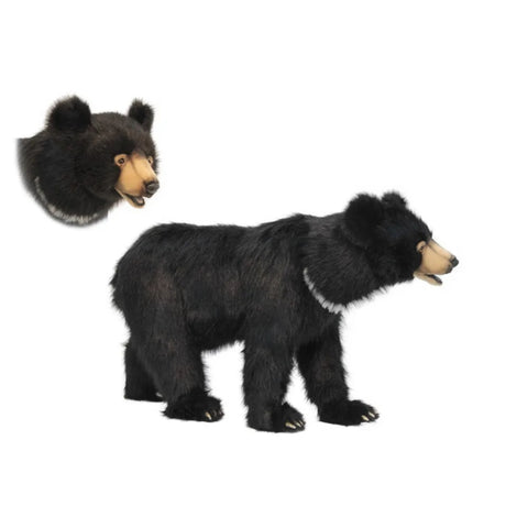 Black Bear 105cm.L - Animal Seat