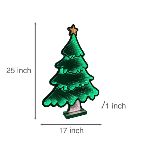 Infinity Standing Tree With Wooden Base (25")