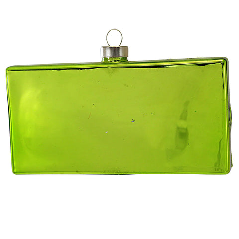 Mike & Ike Box Glass Ornament