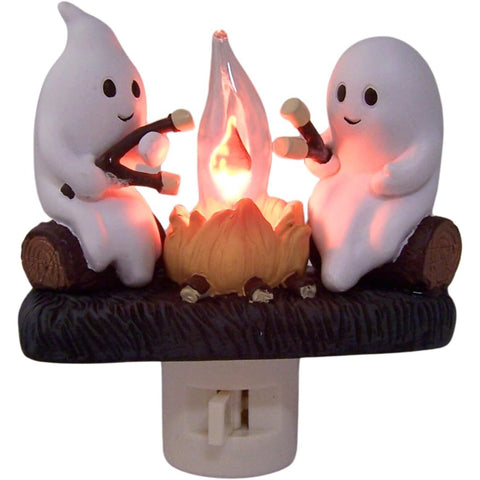Ghosts by Campfire Night Light, 4"