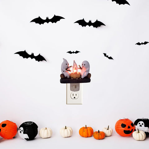 Ghosts by Campfire Night Light, 4"