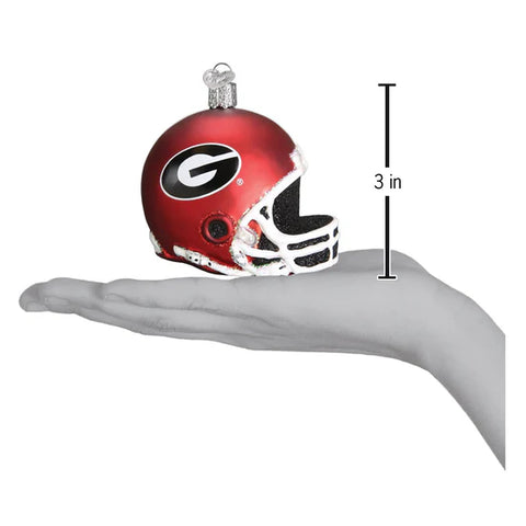 Georgia Helmet Ornament, 3"
