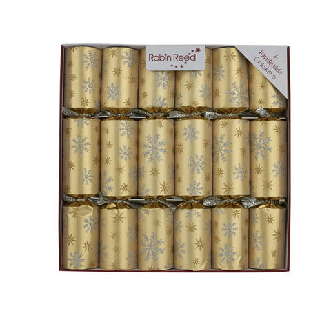 Snowflakes Party Crackers, 12" (Set of 6)