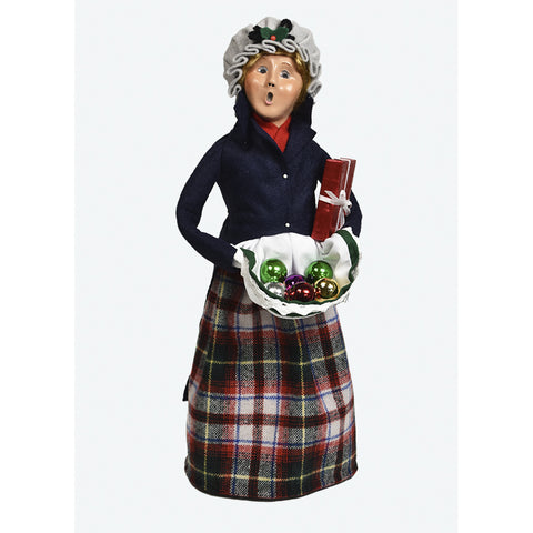 Ornament Family Woman Caroler Figurine, 13"
