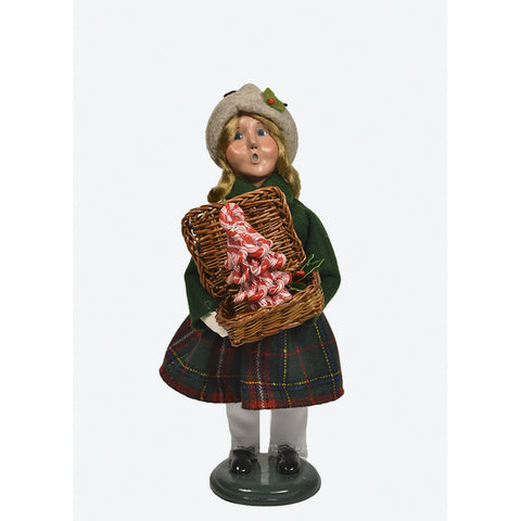 Sweets Family Girl Caroler Figurine, 10"