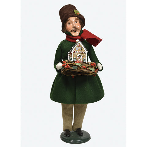 Sweets Family Man Caroler Figurine, 13"