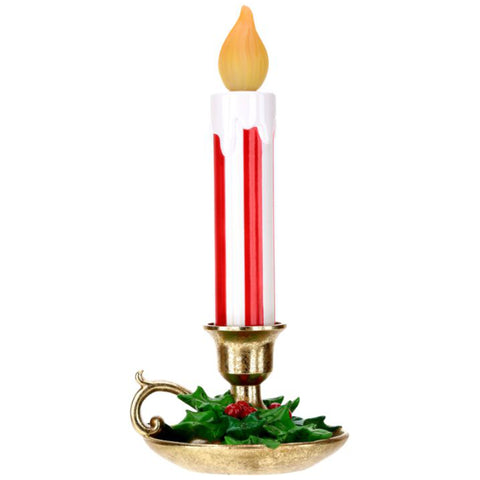 Lighted Christmas Candle Tabletop, 14"