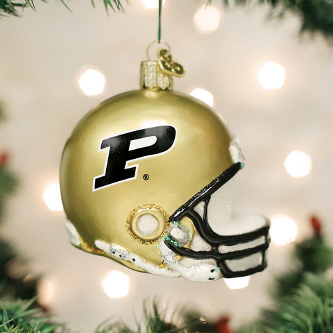 Purdue Helmet Ornament, 3"