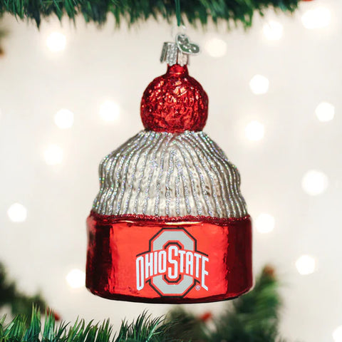 Ohio State Beanie Ornament, 4.5"