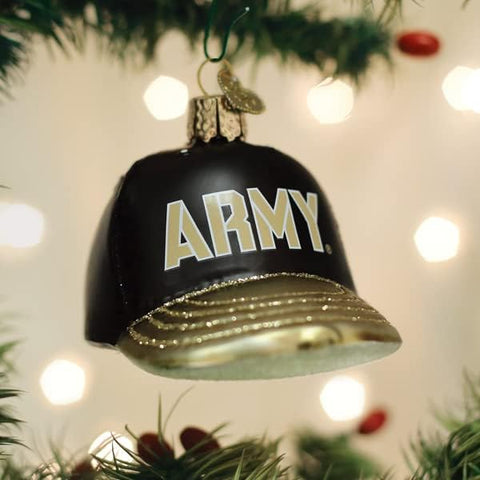 Army Baseball Cap Ornament