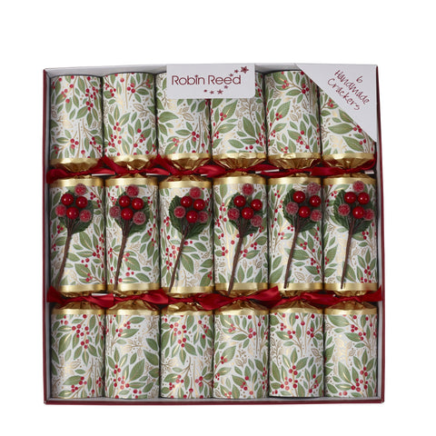 Winter Berry Party Crackers, 12"(Set of 6)
