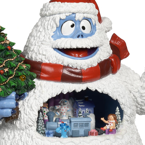 Lighted Musical 2-Tier Bumble the Abominable Snow Monster Figurine, 12.75"