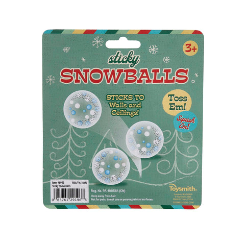 Holiday Sticky Snowballs