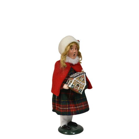 Sweets Family Girl Caroler Figurine, 10"