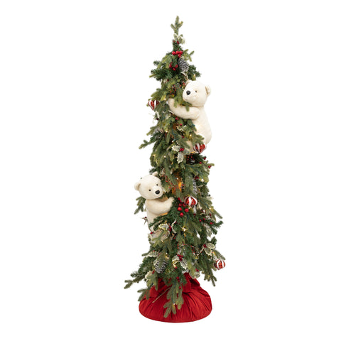 Christmas Cheer Cream Frolic, 72"