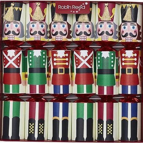 Racing Nutcracker Party Crackers, 13" (Set of 6)