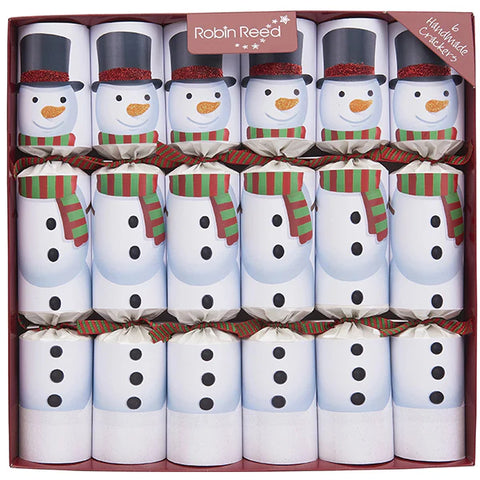 Racing Snowmen Party Crackers