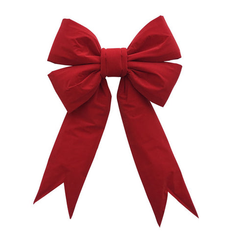 Indoor Structure Bow, Red Velvet, Solid