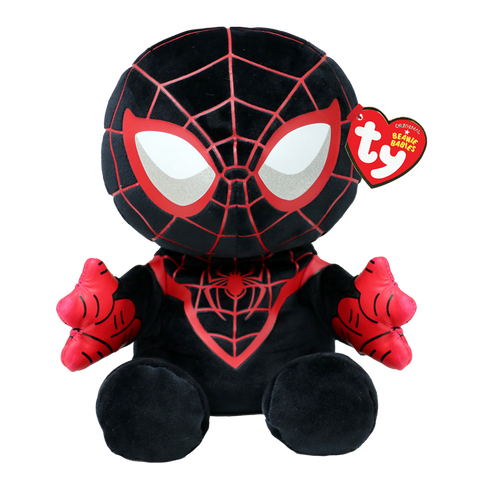 Ty Beanie Babies MILES MORALES - Marvel (Medium, 13")