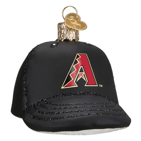 Diamondbacks Baseball Cap Ornament, 2.25"