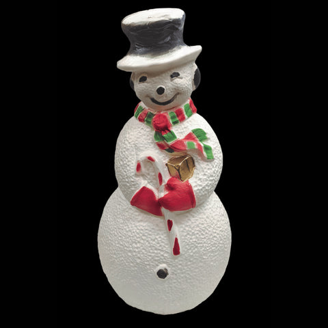 40″ Lit Blow-Mold Snowman