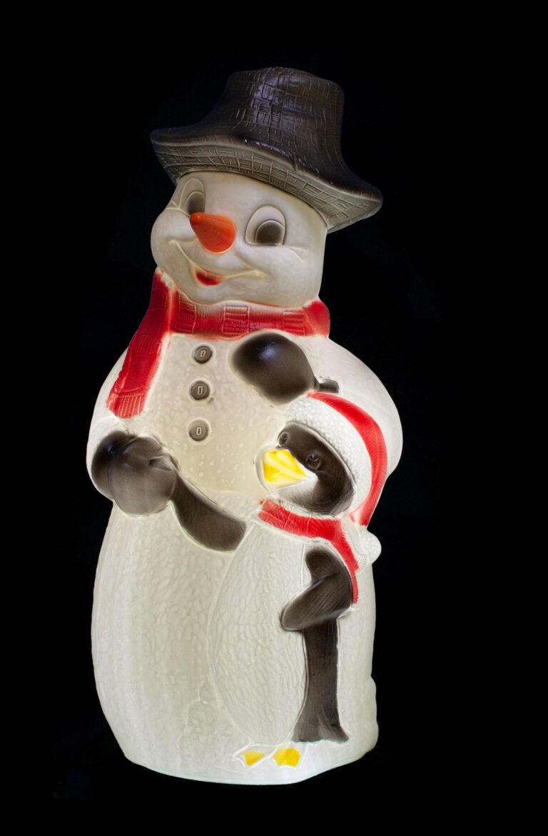 31″ Blow-Mold Snowman
