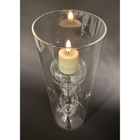 Glass Votive Candle Holder, 14"