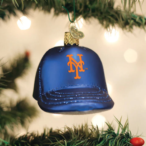 New York Mets Baseball Cap Ornament