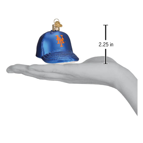 New York Mets Baseball Cap Ornament