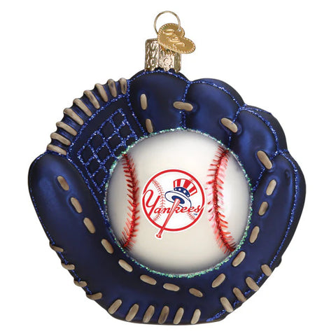 New York Yankees Baseball Mitt Ornament