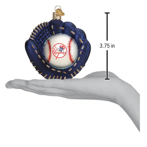 New York Yankees Baseball Mitt Ornament