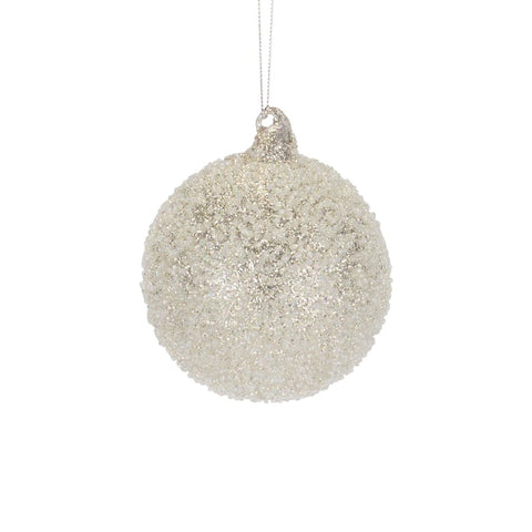 Glass Ornament, 4.25" - 6.5" (3 styles - sold individually)