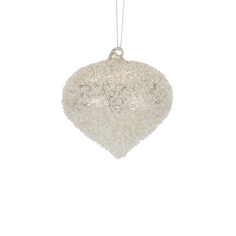 Glass Ornament, 4.25" - 6.5" (3 styles - sold individually)