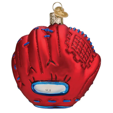Phillies Baseball Mitt Ornament, 3.75"
