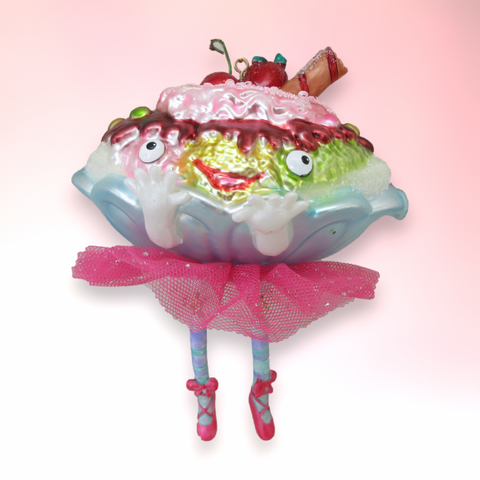 Miss Sundae W/ Legs Ornament