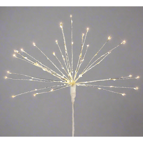 LED Starburst Tree Topper 15.5"W x 23.5"H 75 Lights UL Plug