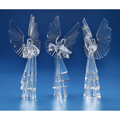 Large Musical Angels Figurine, 16.8" (3 styles - sold individually)