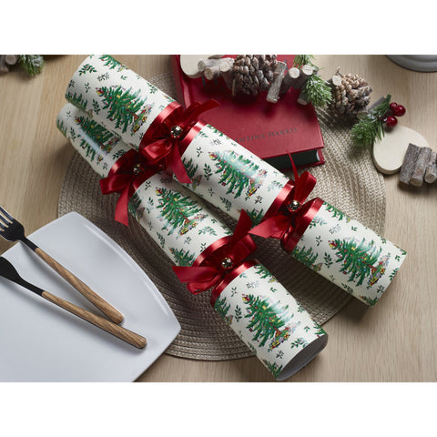 Christmas Spode Party Crackers, 14" (Set of 6)